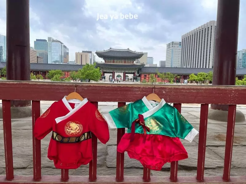 Jeaya & Mymi - Korean Baby Fashion - #babyclothing - Queen Hanbok Bodysuit - 11