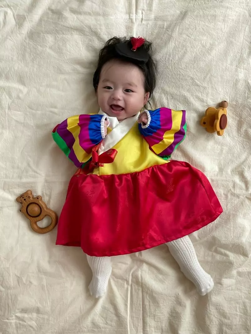 Jeaya & Mymi - Korean Baby Fashion - #babyfashion - Retro Girl Hanbok
