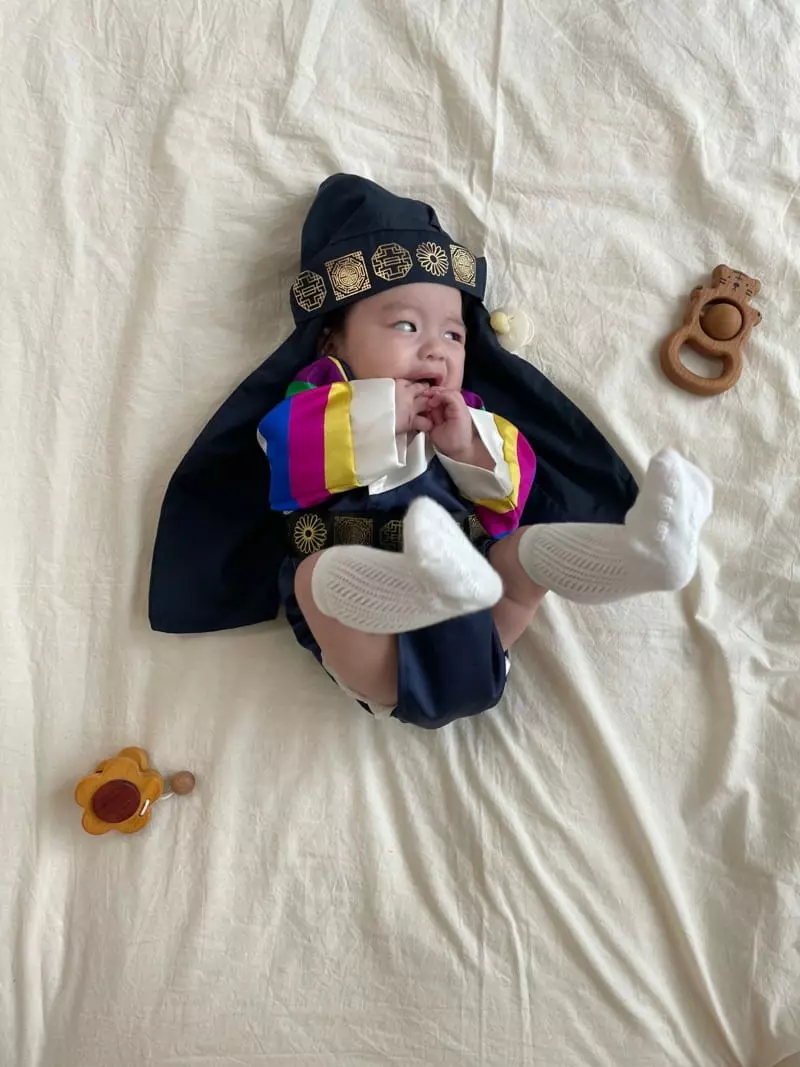Jeaya & Mymi - Korean Baby Fashion - #babylifestyle - Retro Boy Hanbok - 5