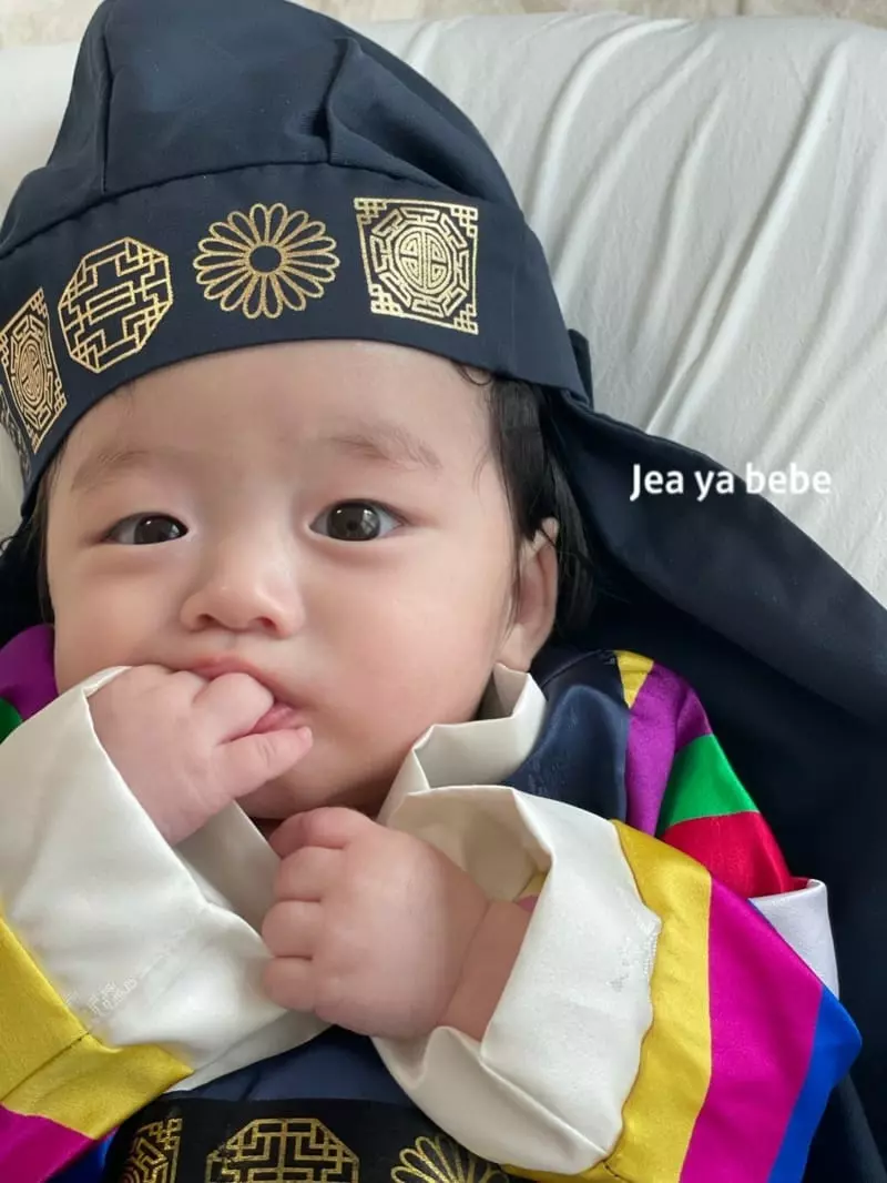 Jeaya & Mymi - Korean Baby Fashion - #babyoninstagram - Boy Hanbok Hat - 7
