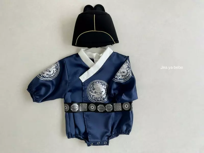 Jeaya & Mymi - Korean Baby Fashion - #babyoutfit - King Son Hanbok Bodysuit - 4