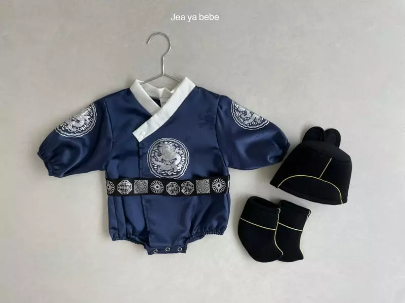Jeaya & Mymi - Korean Baby Fashion - #smilingbaby - King Son Hanbok Bodysuit - 7