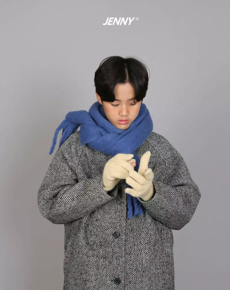 Jenny Basic - Korean Junior Fashion - #magicofchildhood - Line Wool Gloves - 6