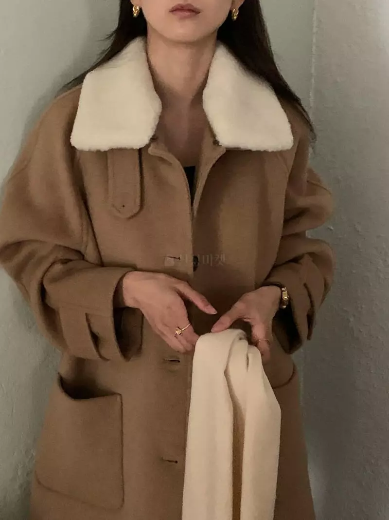 Jinsim - Korean Women Fashion - #thelittlethings - South Half Coat - 9