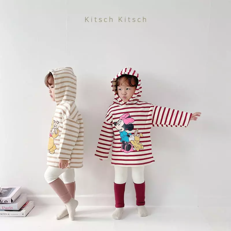 Kitsch Kitsch - Korean Children Fashion - #Kfashion4kids - Ppiyong Hoody Top Bottom Set - 9
