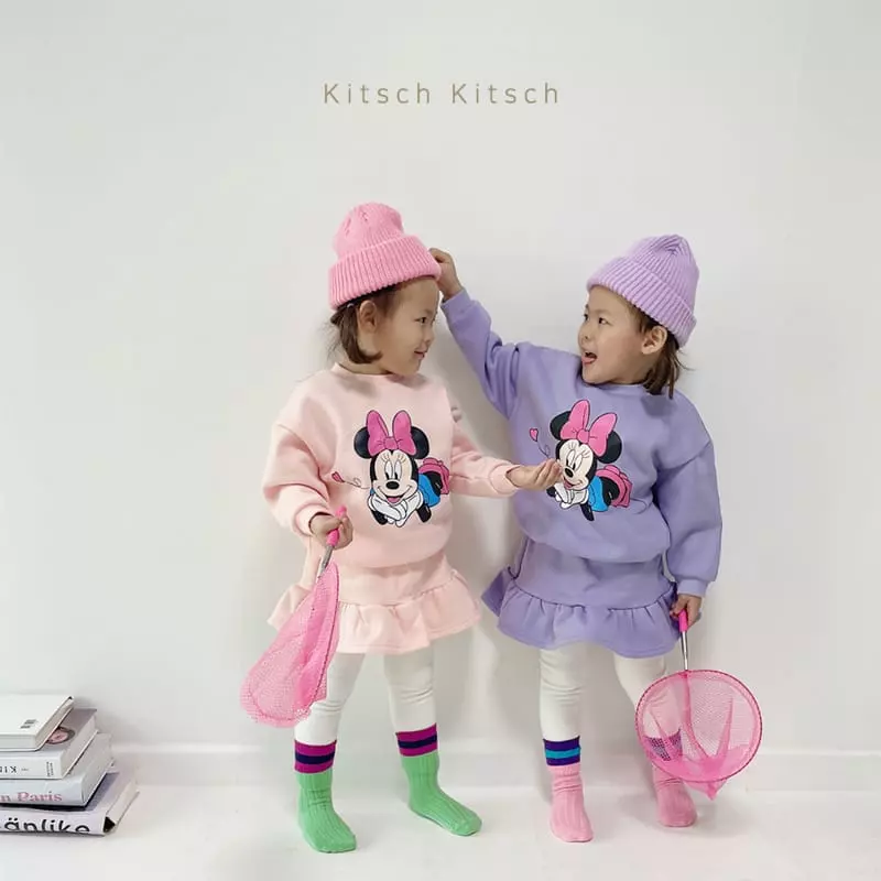 Kitsch Kitsch - Korean Children Fashion - #Kfashion4kids - Look Monly Me Top Bottom Set - 6