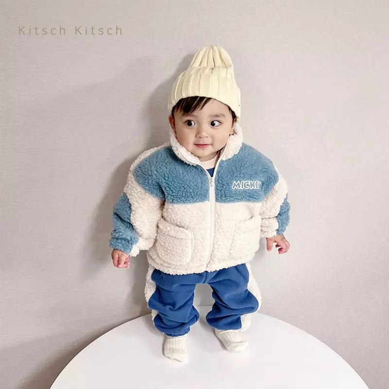 Kitsch Kitsch - Korean Children Fashion - #designkidswear - Disney Mickey Bbodum Color Jumper - 9