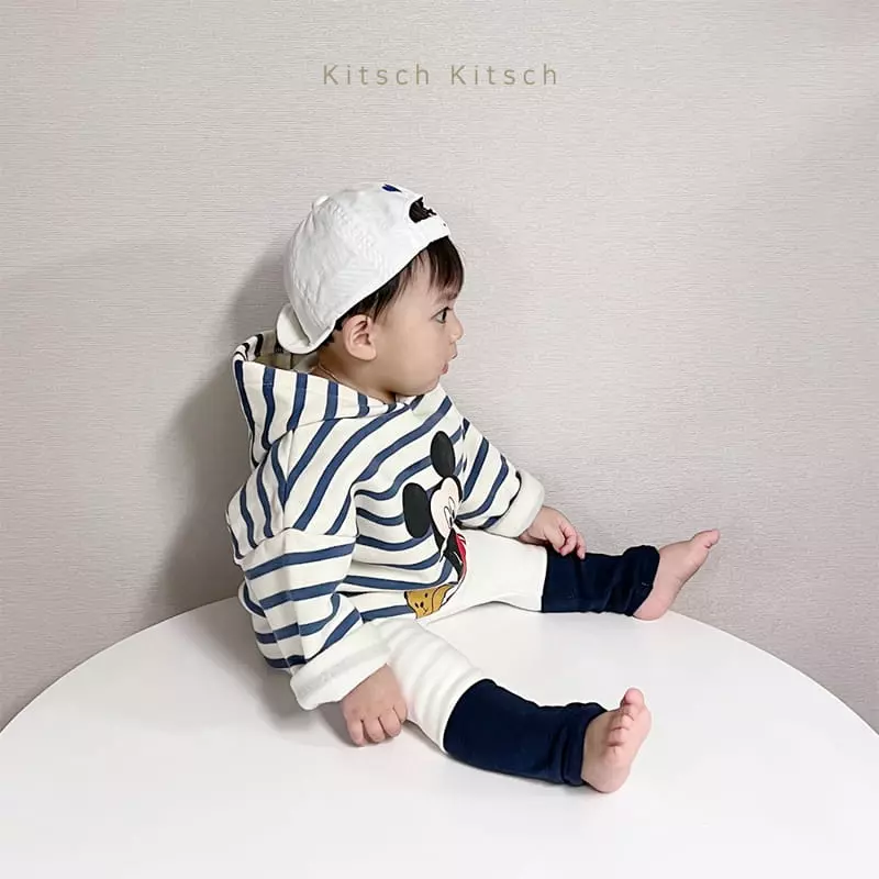 Kitsch Kitsch - Korean Children Fashion - #littlefashionista - Ppiyong Hoody Top Bottom Set - 10