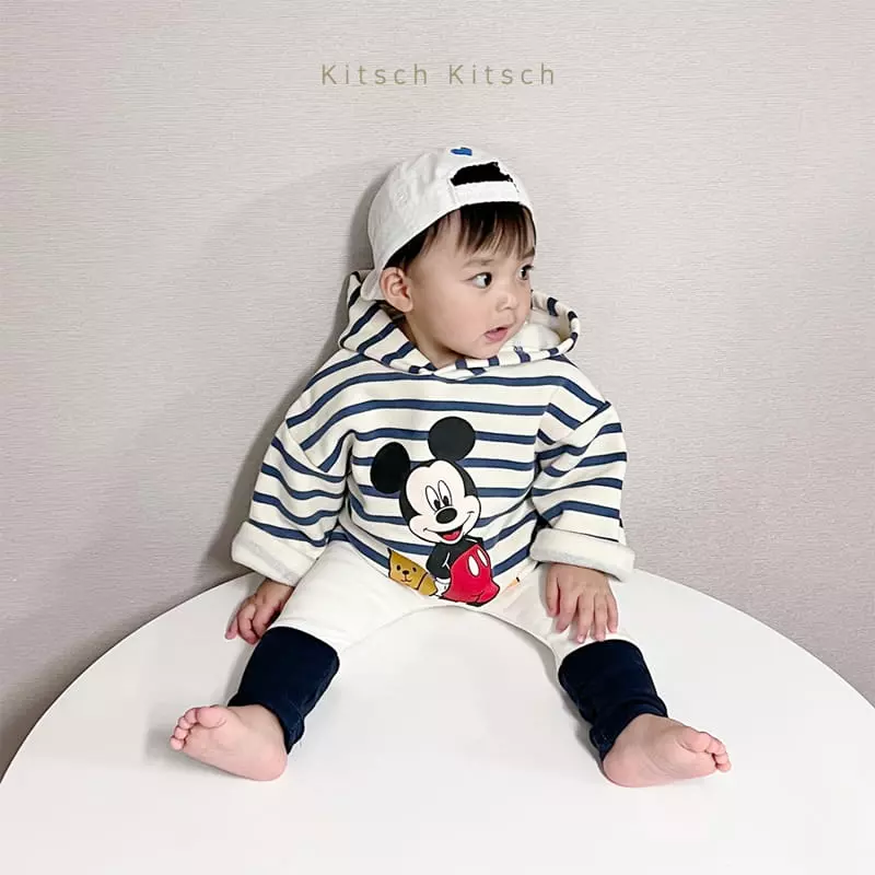 Kitsch Kitsch - Korean Children Fashion - #magicofchildhood - Ppiyong Hoody Top Bottom Set - 11