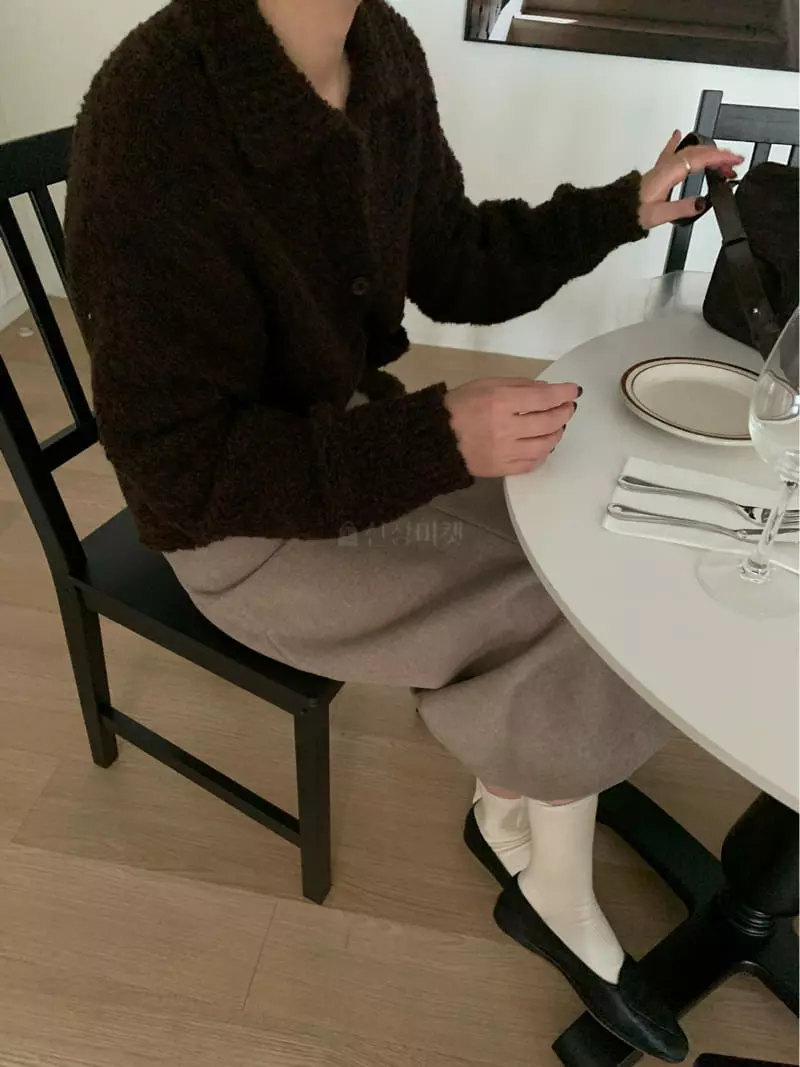 Lake Side - Korean Women Fashion - #womensfashion - Color Knit Cardigan - 4