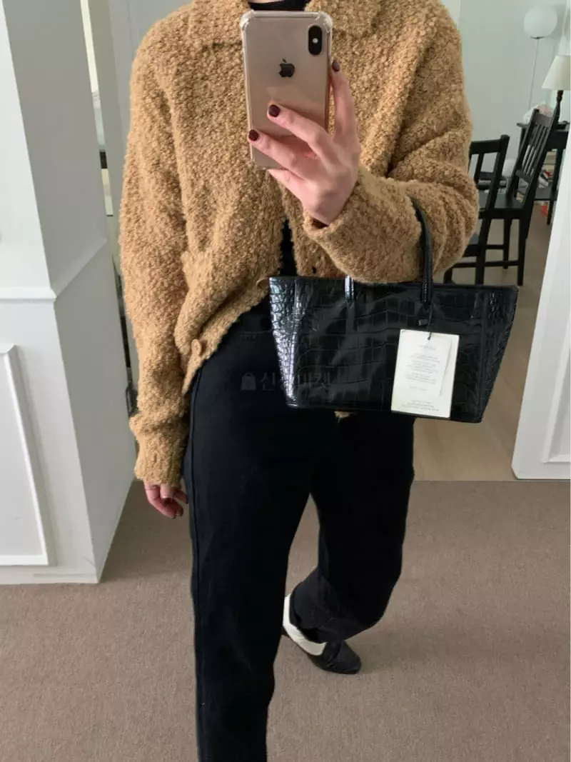 Lake Side - Korean Women Fashion - #momslook - Color Knit Cardigan - 8
