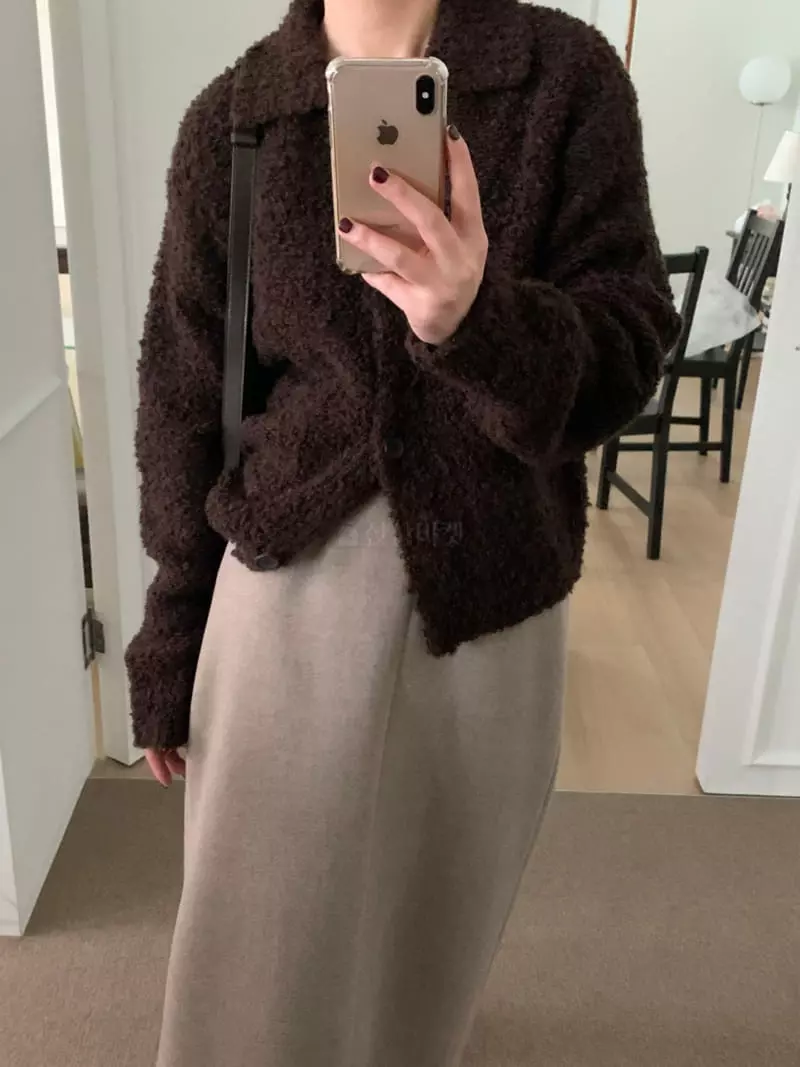 Lake Side - Korean Women Fashion - #womensfashion - Color Knit Cardigan - 5