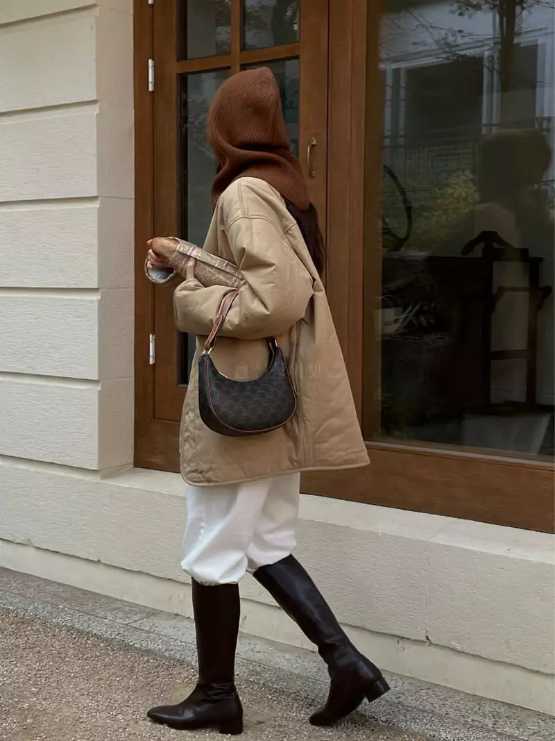 Lefave - Korean Women Fashion - #momslook - Reversible Dumble Jumper - 5