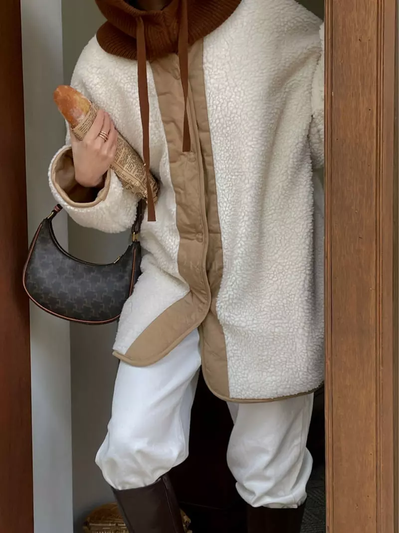 Lefave - Korean Women Fashion - #womensfashion - Reversible Dumble Jumper - 8