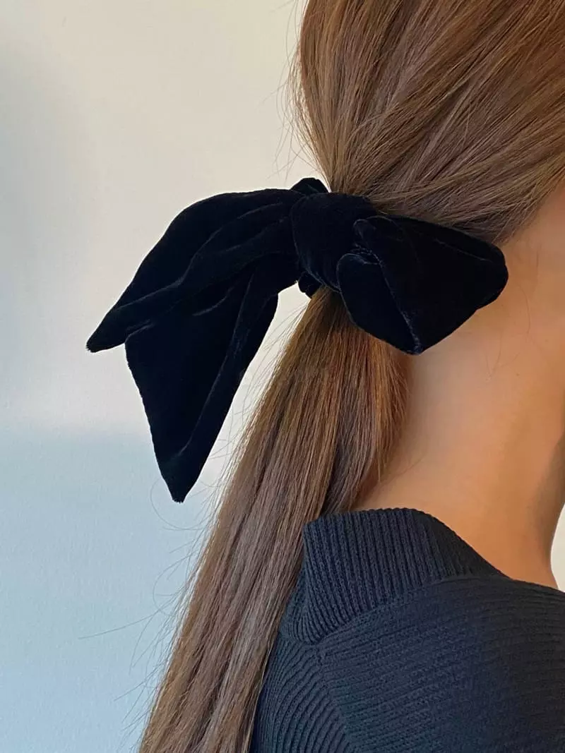 Lemei - Korean Women Fashion - #momslook - H064 Ribbon Hairpin - 2