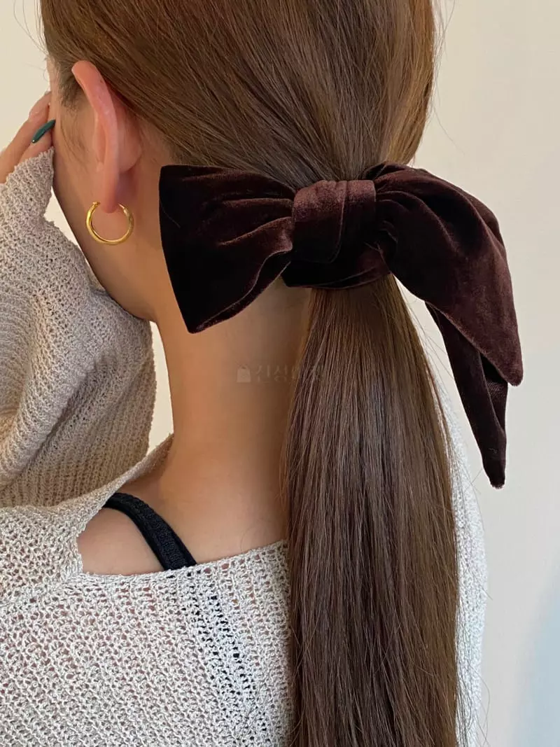Lemei - Korean Women Fashion - #womensfashion - H064 Ribbon Hairpin - 4