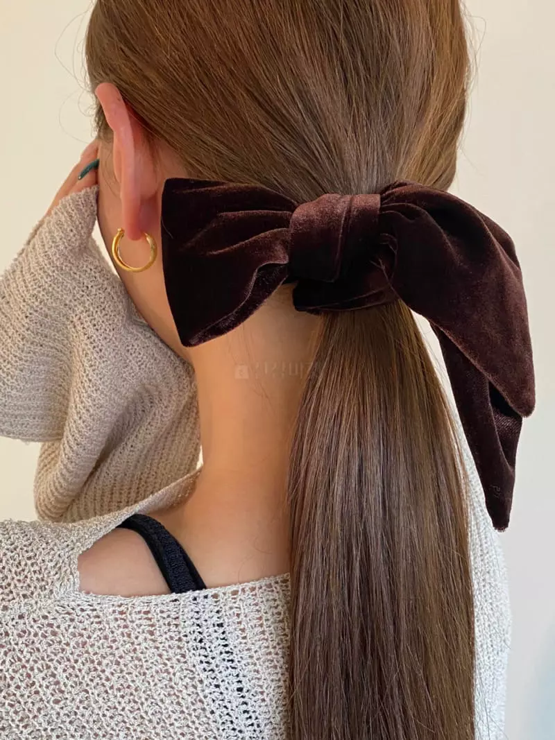 Lemei - Korean Women Fashion - #womensfashion - H064 Ribbon Hairpin