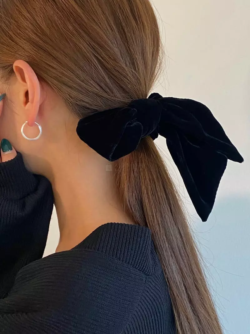 Lemei - Korean Women Fashion - #womensfashion - H064 Ribbon Hairpin - 3