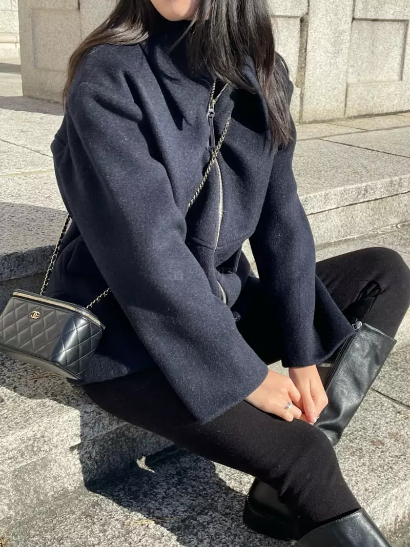 Levase - Korean Women Fashion - #momslook - Under Coat - 9