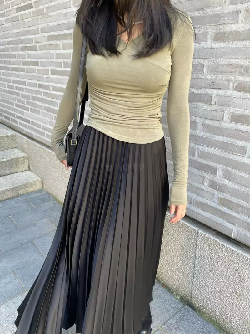 Levase - Korean Women Fashion - #momslook - Bling Skirt
