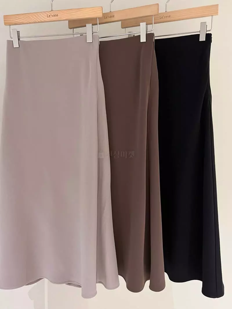 Levase - Korean Women Fashion - #shopsmall - Modern Skirt - 3