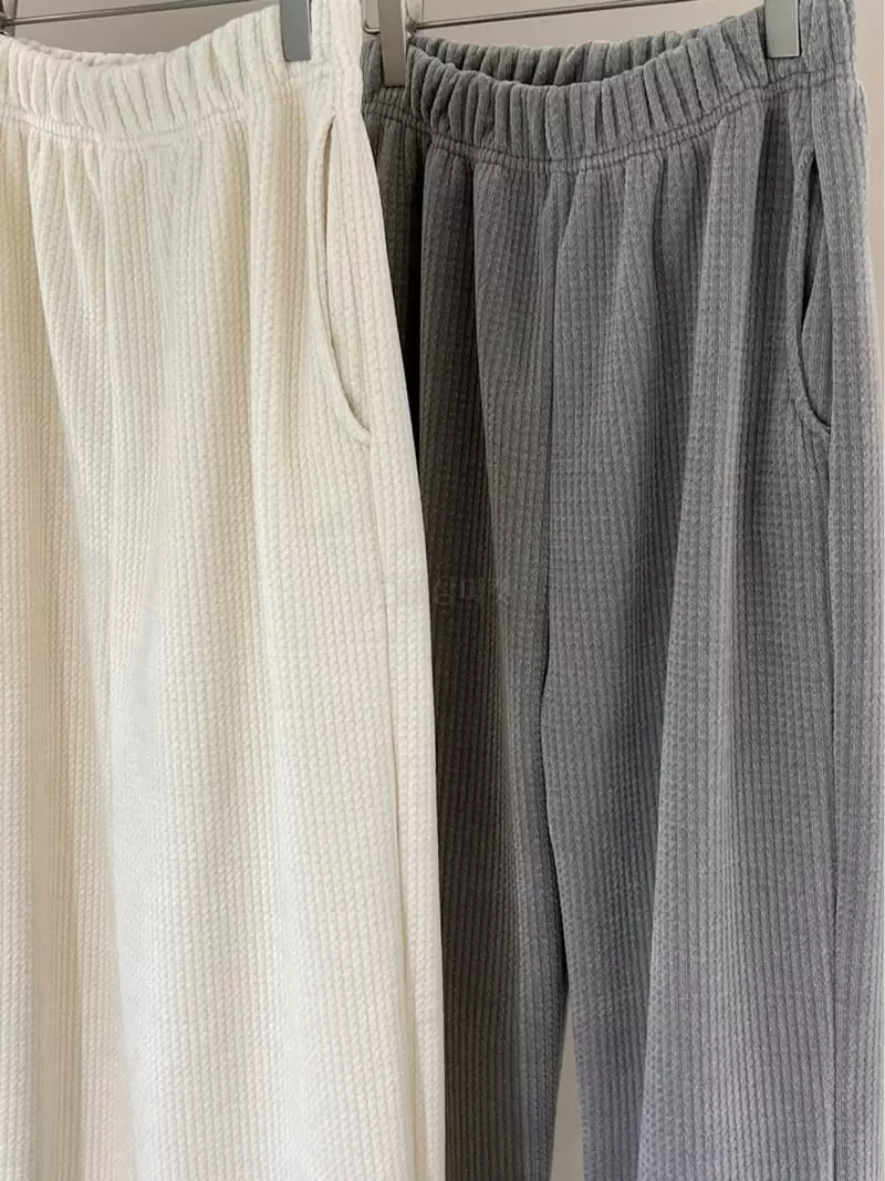 Levase - Korean Women Fashion - #womensfashion - Croiffle Pants - 12