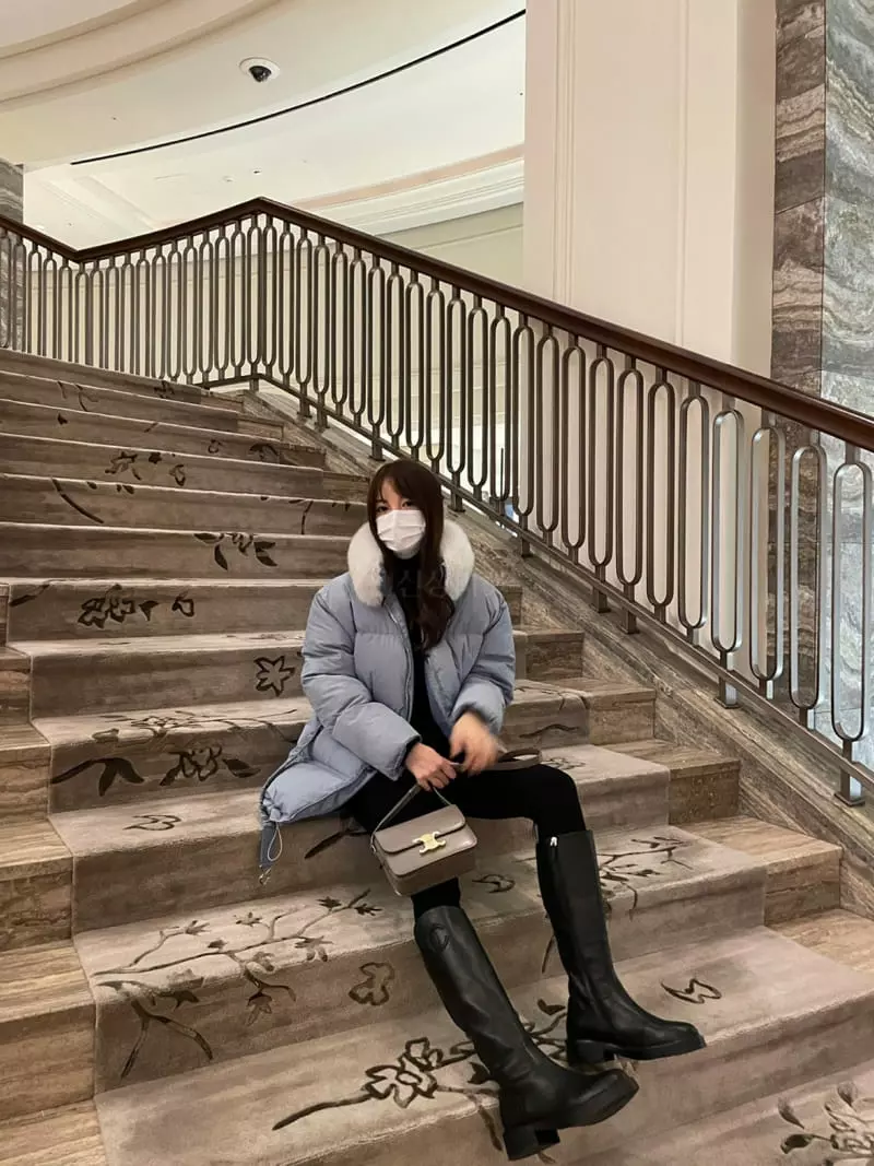 Levase - Korean Women Fashion - #womensfashion - Fox Padding Jacket - 8