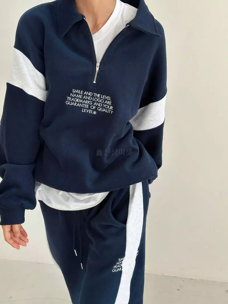 Level - Korean Women Fashion - #momslook - Code Sweatshirt
