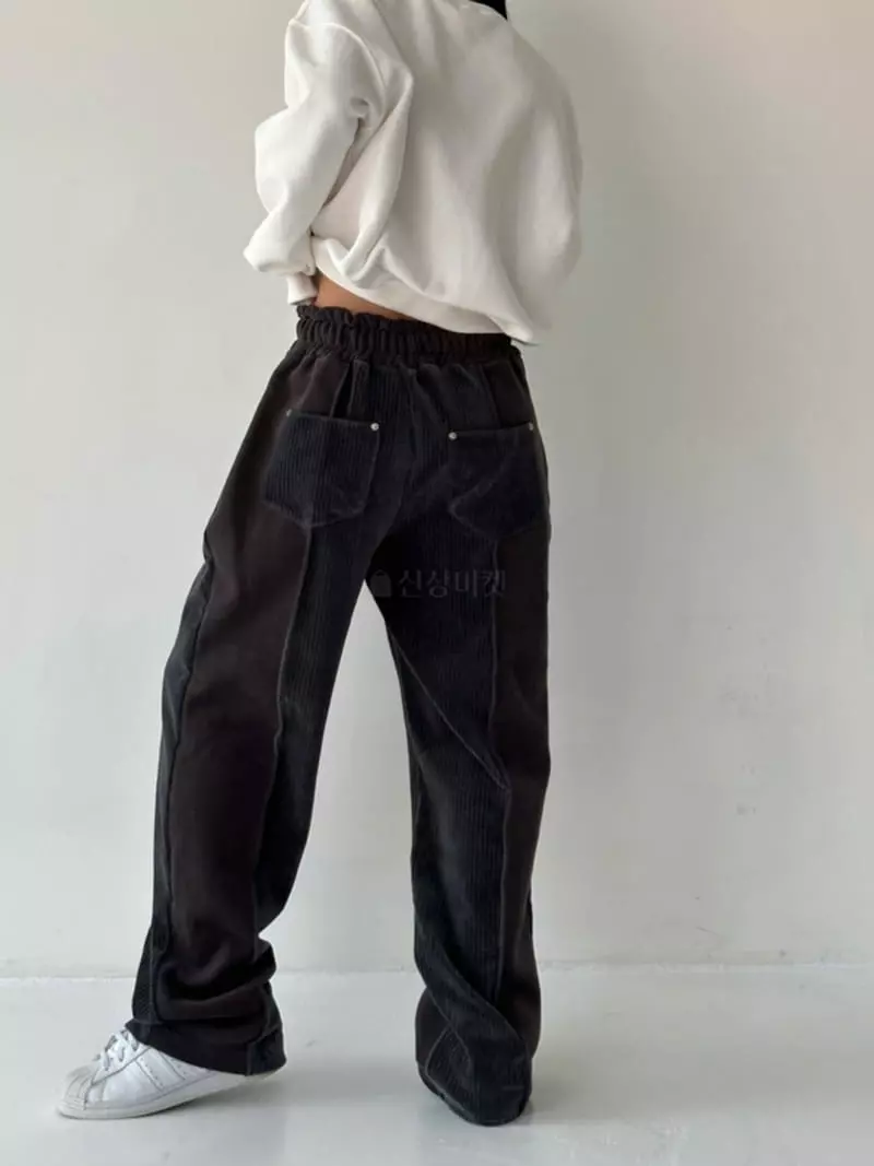 Level - Korean Women Fashion - #momslook - Veloure Color Pants - 9
