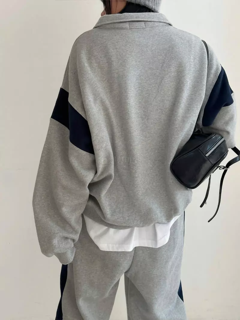Level - Korean Women Fashion - #restrostyle - Code Sweatshirt - 8