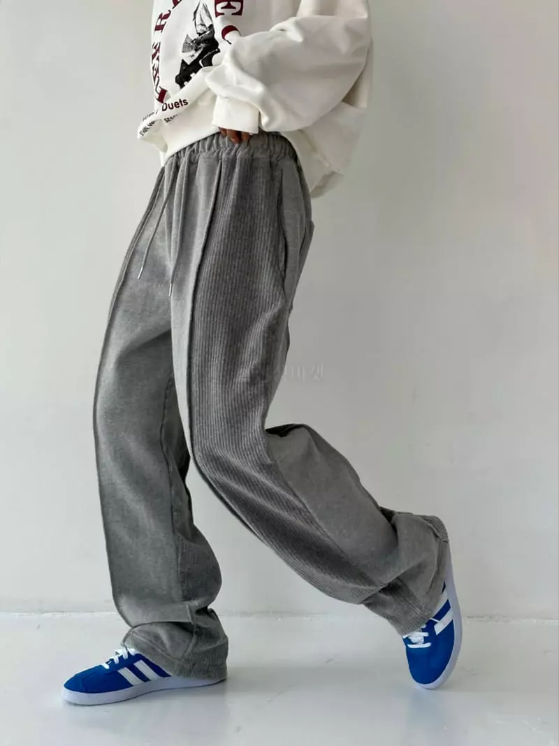 Level - Korean Women Fashion - #romanticstyle - Veloure Color Pants