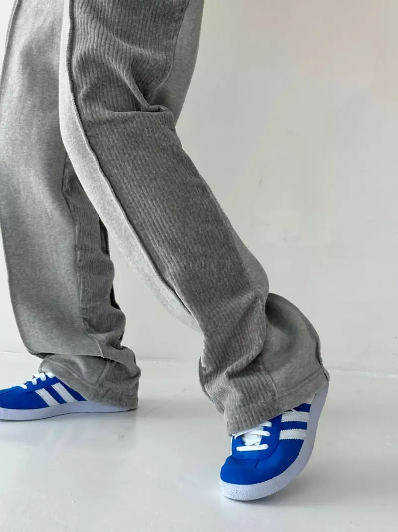 Level - Korean Women Fashion - #shopsmall - Veloure Color Pants - 2