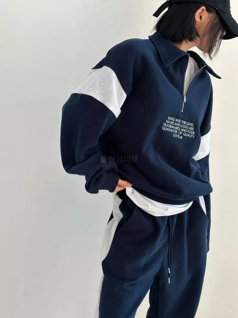 Level - Korean Women Fashion - #vintageinspired - Code Sweatshirt - 5