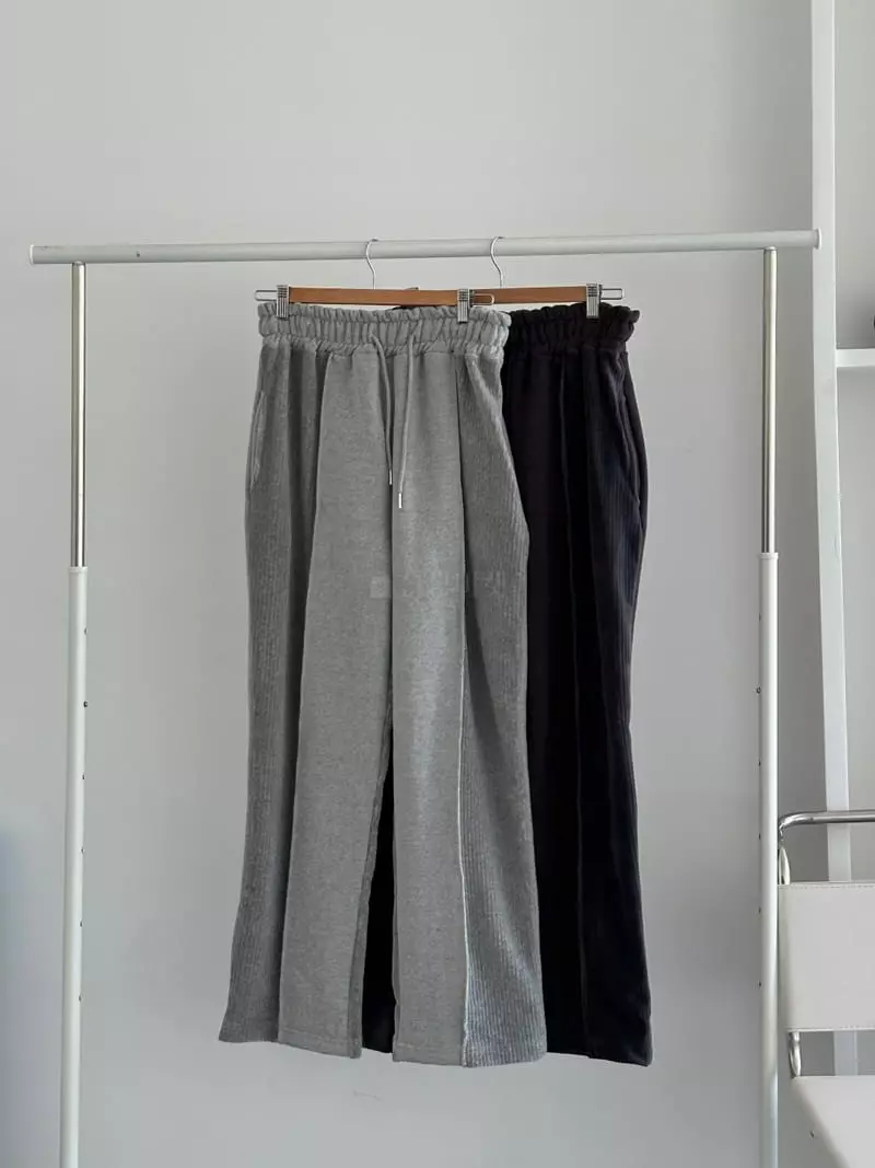 Level - Korean Women Fashion - #womensfashion - Veloure Color Pants - 10
