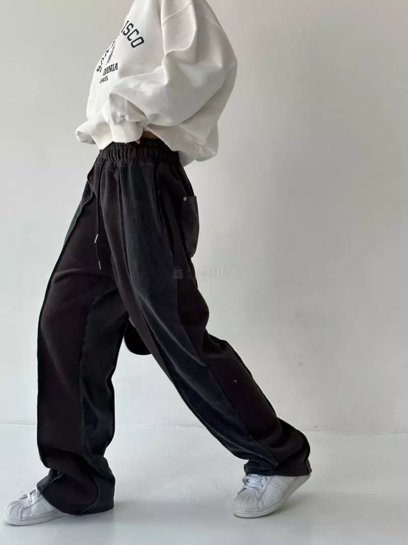 Level - Korean Women Fashion - #womensfashion - Veloure Color Pants - 6
