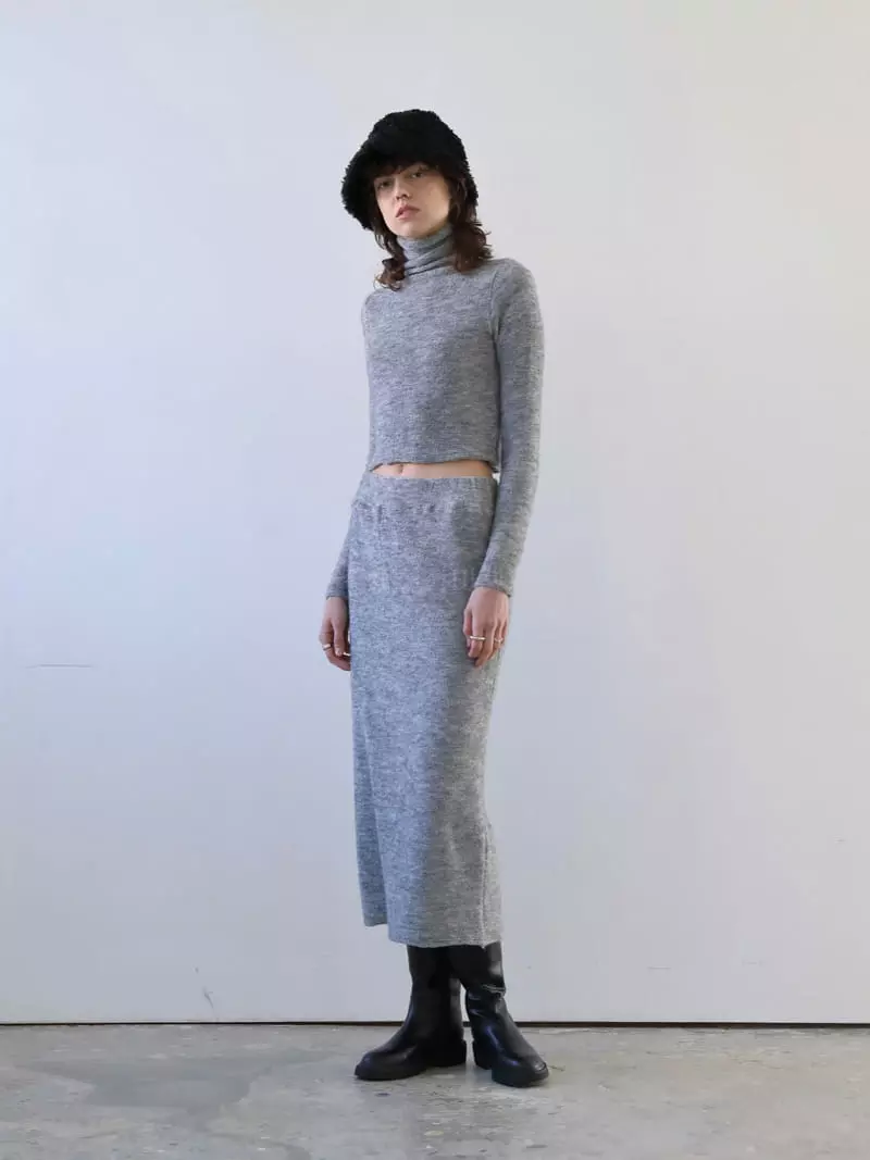 Libre-Cestlavie - Korean Women Fashion - #momslook - Beth Long Skirt - 5