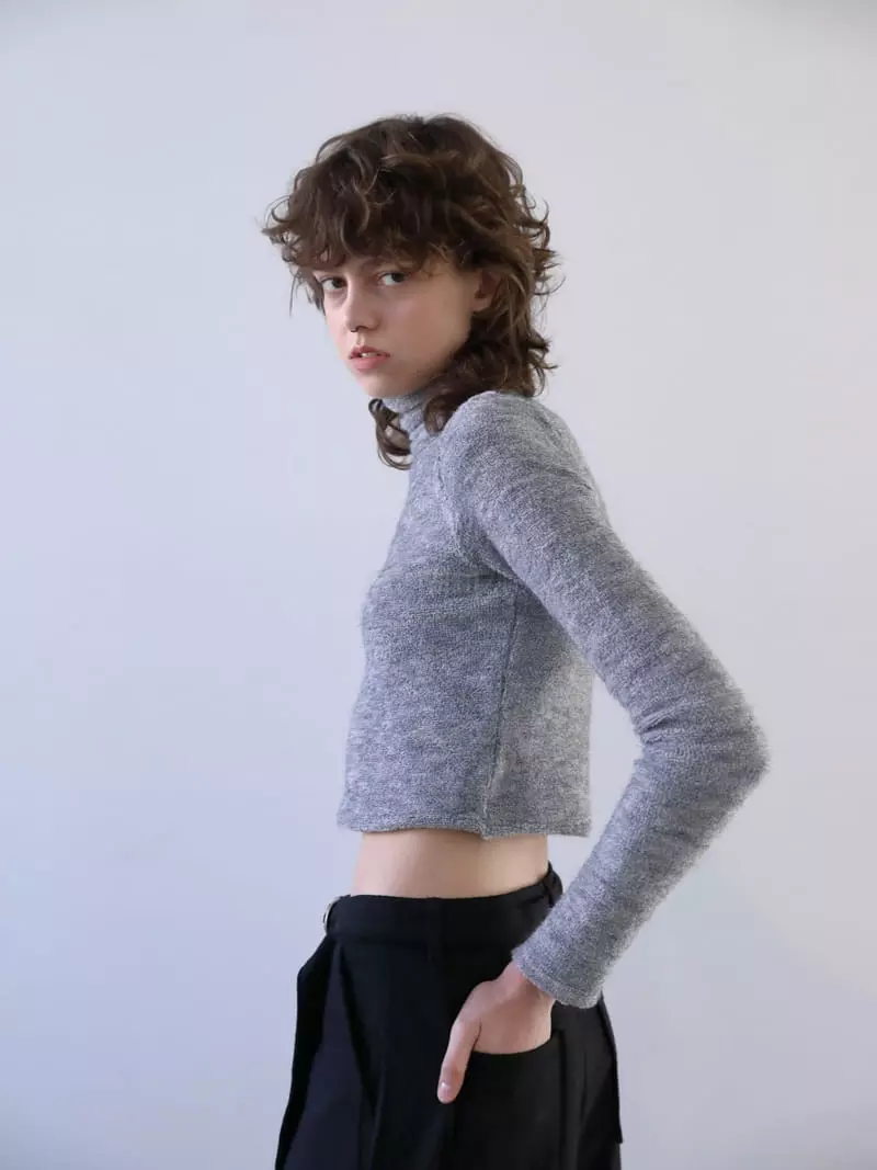 Libre-Cestlavie - Korean Women Fashion - #shopsmall - Poca Turtleneck Tee - 5