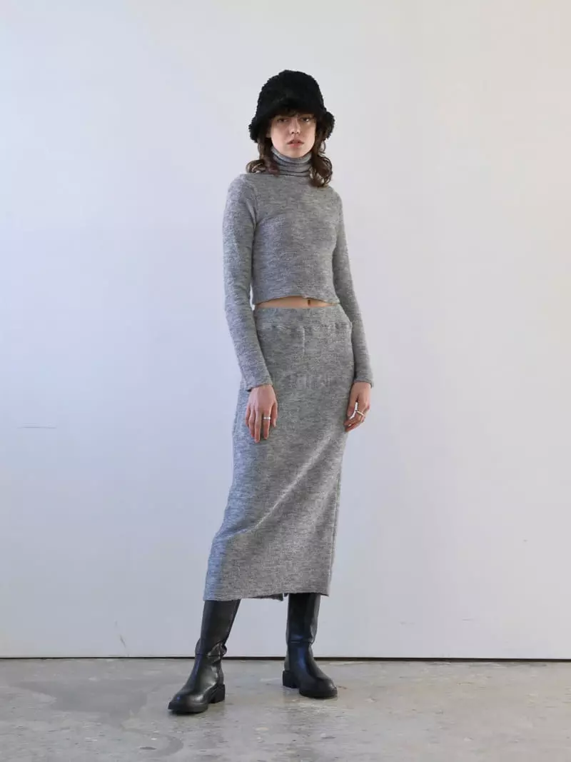 Libre-Cestlavie - Korean Women Fashion - #momslook - Beth Long Skirt - 4