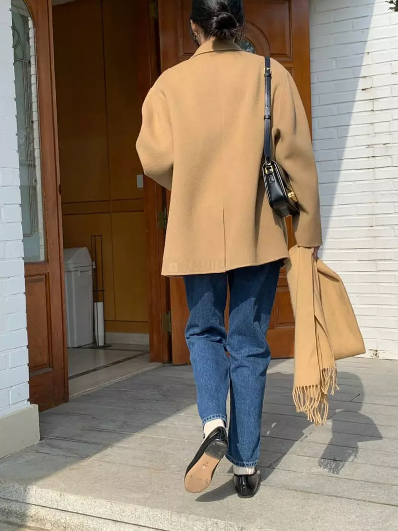 Libre - Korean Women Fashion - #momslook - Twill Half Hand Jacket - 6