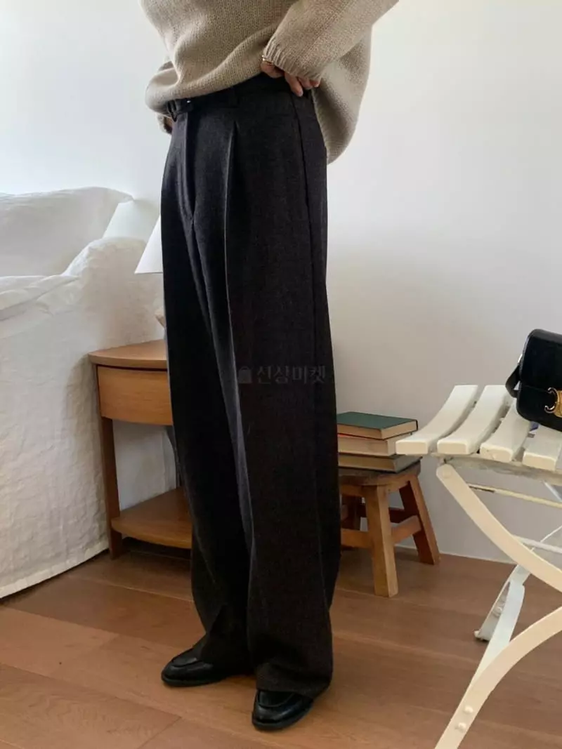 Libre - Korean Women Fashion - #momslook - Herring Belt Pants - 11