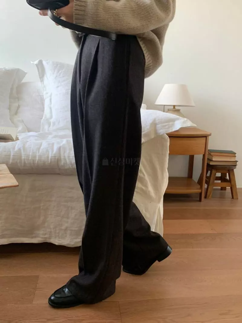 Libre - Korean Women Fashion - #momslook - Herring Belt Pants - 12