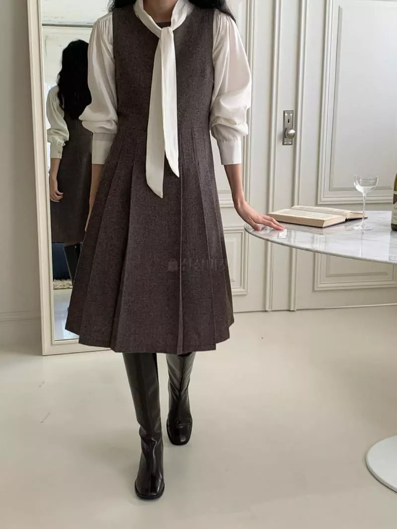 Libre - Korean Women Fashion - #momslook - Middle One-pece - 5