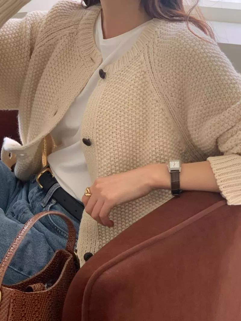 Libre - Korean Women Fashion - #momslook - York Cardigan