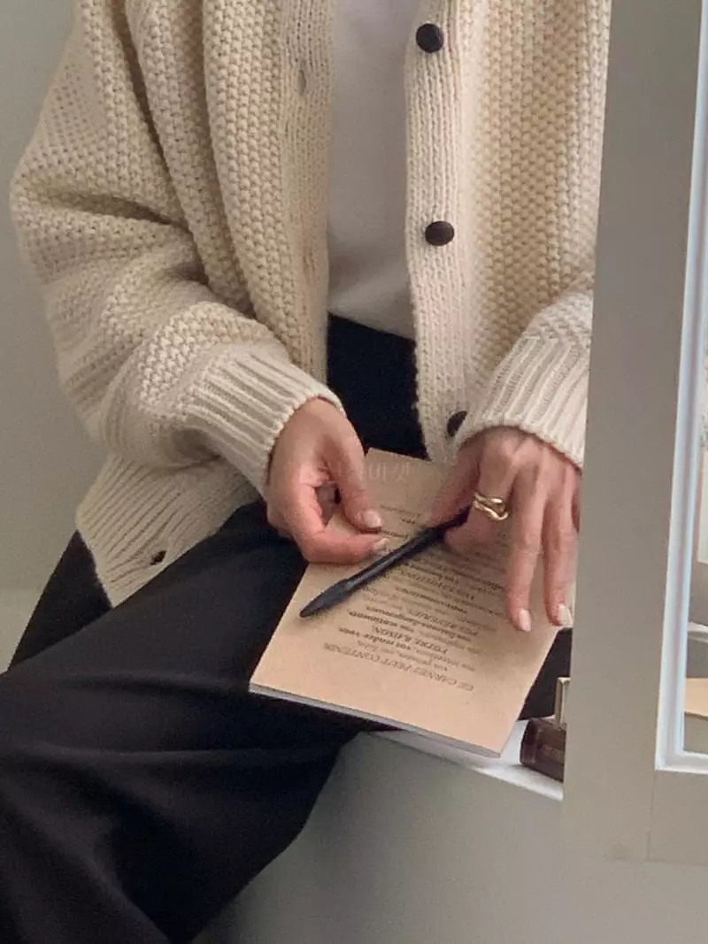 Libre - Korean Women Fashion - #momslook - York Cardigan - 3