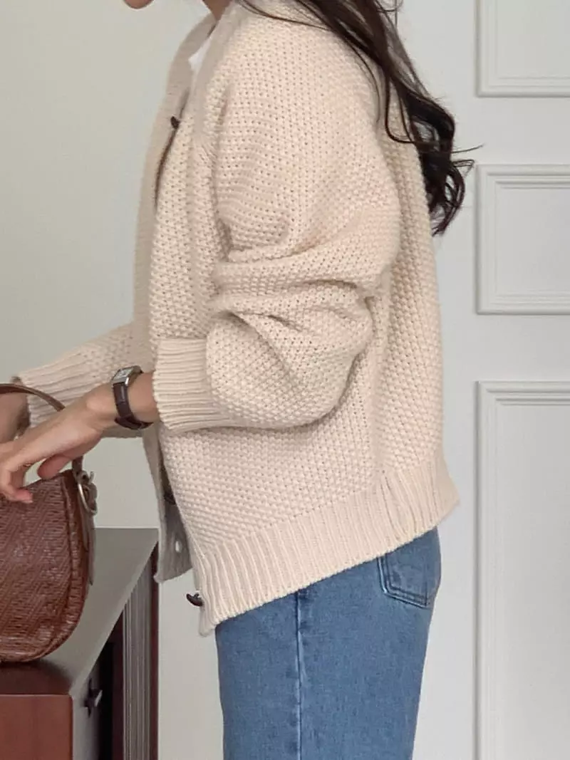Libre - Korean Women Fashion - #momslook - York Cardigan - 5