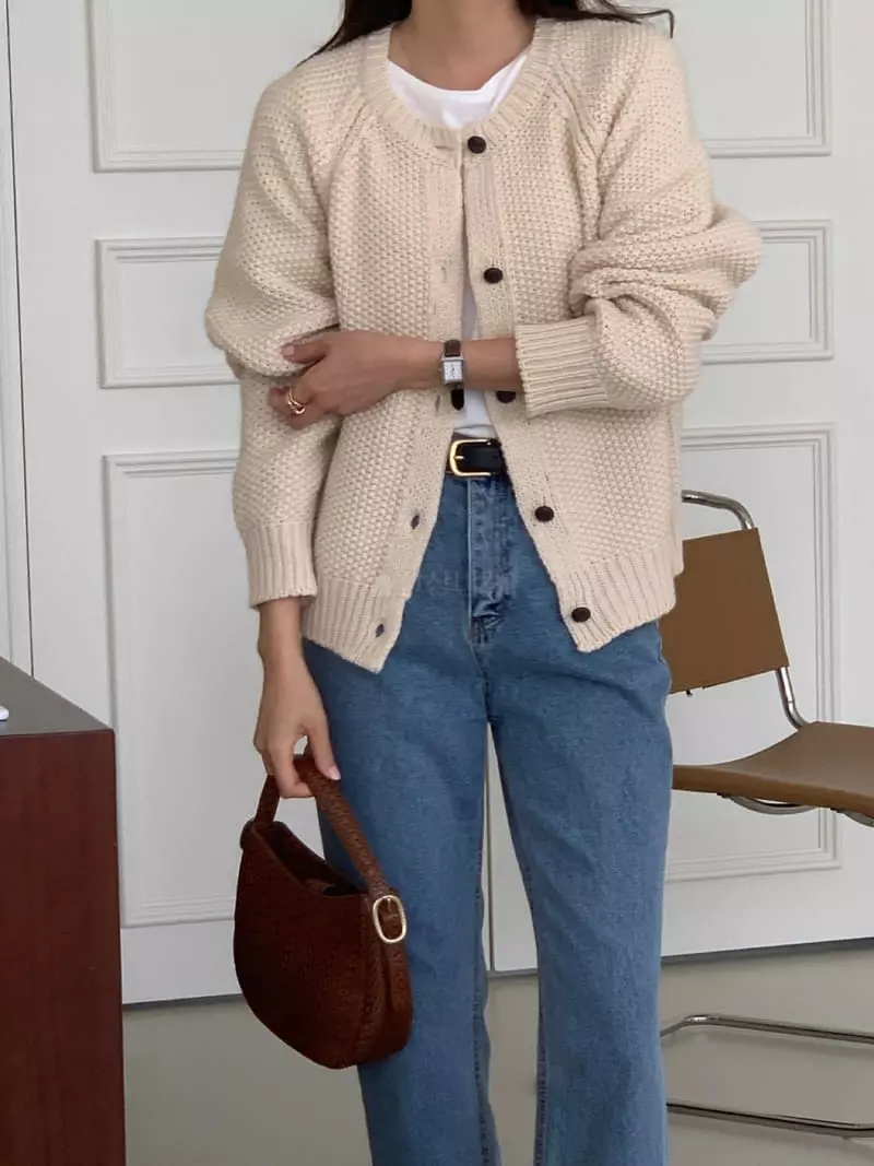 Libre - Korean Women Fashion - #momslook - York Cardigan - 7