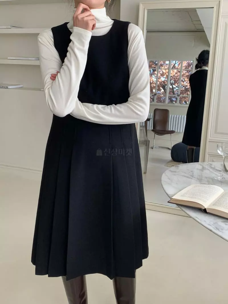 Libre - Korean Women Fashion - #vintagekidsstyle - Middle One-pece - 12