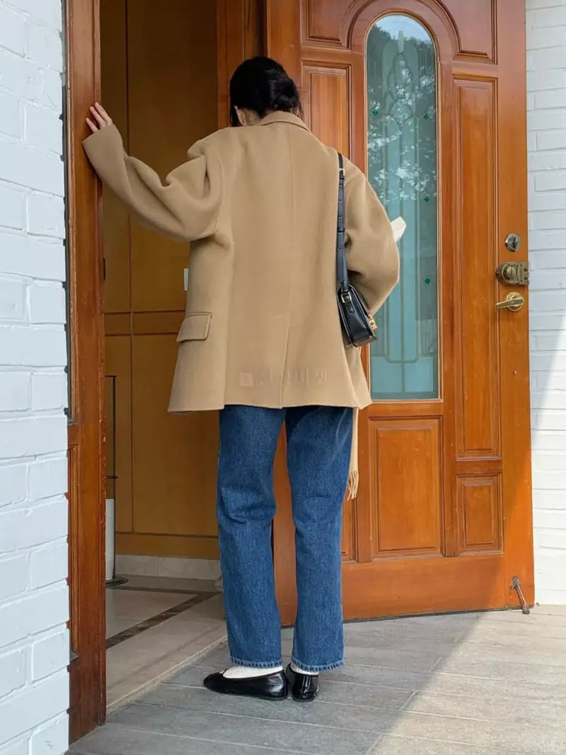 Libre - Korean Women Fashion - #womensfashion - Twill Half Hand Jacket - 3