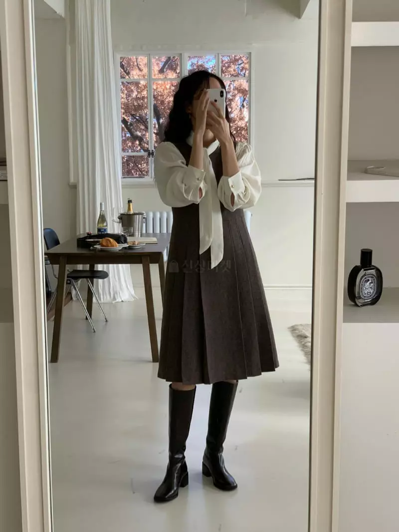 Libre - Korean Women Fashion - #womensfashion - Middle One-pece - 6