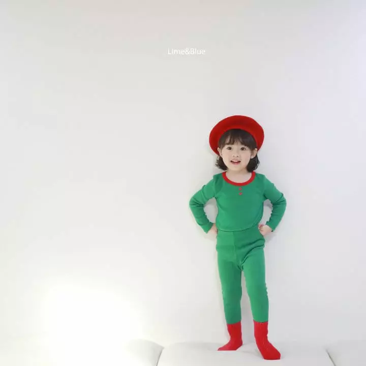 Lime & Blue - Korean Children Fashion - #childofig - Christmas Noel Easywear - 9